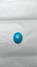Genuine Kingman Turquoise 12 X 10.2 X 4 MM Oval 3.81 CT