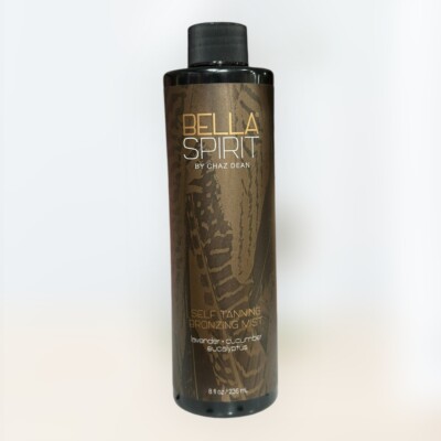 BELLA SPIRIT BY CHAZ DEAN Self Tanning Bronzing Mist 8 oz  NO SPRAY NEW & SEALED