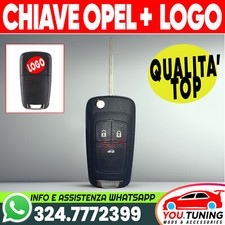 GUSCIO⭐CHIAVe✅3 Tasti per OPEL INSIGNA ASTRA ZAFIRA MERIVA CORSA MOKKA ADAM -