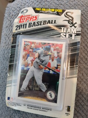 (17) Topps baseball card 2011 Chicago White Sox Team Set Peavy Vizquel free case