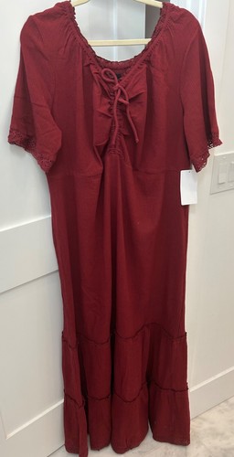 NWT lot of 2 Maxi Dresses one Ellos one Knox Rose