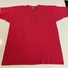 Universal Studios Hollywood Champion T Shirt Vintage Red Single Stitch USA