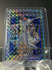 Chipper Jones P7 2021  Mosaic Baseball Producers insert Silver Mosaic Braves