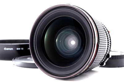 CLA`d] Canon New FD NFD 24mm f1.4 L MF Wide Prime Lens w/ Hood