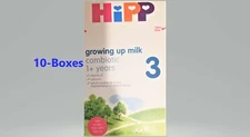 10-Box-HiPP-Combiotic-UK-Stage 3-Organic-Growingup-Milk-600g-Free-Shipping 