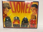 MINT Vintage Lionel Train Great American Railways 1954 Catalog Cover Tin Sign
