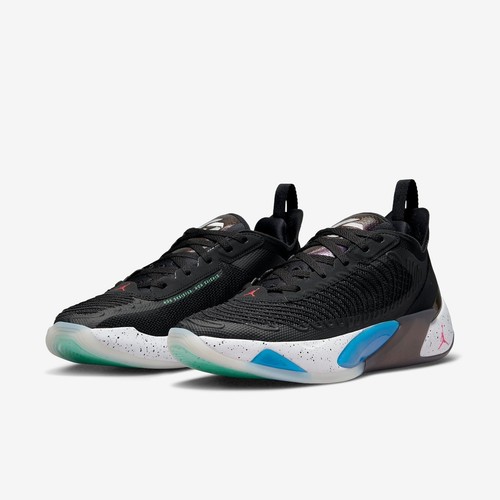Nike Jordan Luka 1 Trainers Mens UK 6 Sports boots Basketball Shoes New Black - Picture 3 of 6