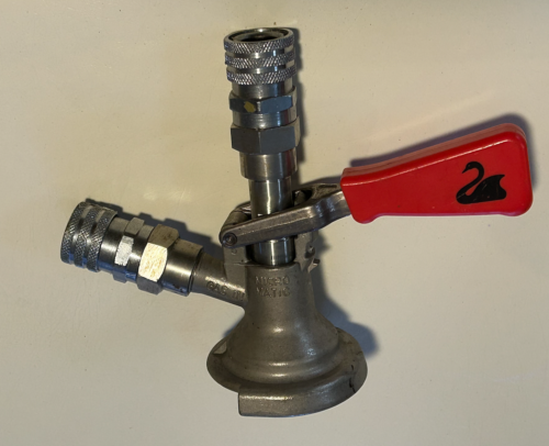 Micro Matic Keg Coupler With FatLock Connections, Sk 184.04 Swan - Zdjęcie 1 z 6
