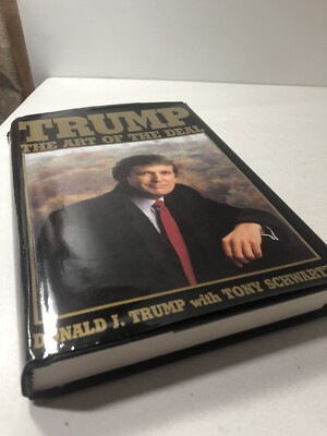 The Art of the Deal by Donald J. Trump Vintage 1987 HC DJ