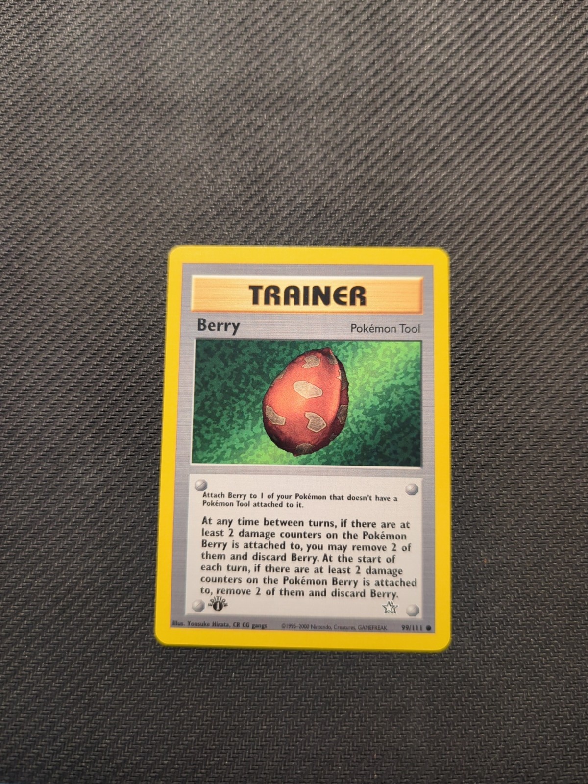 Berry 99/111 1st Edition Neo Genesis Pokemon NM