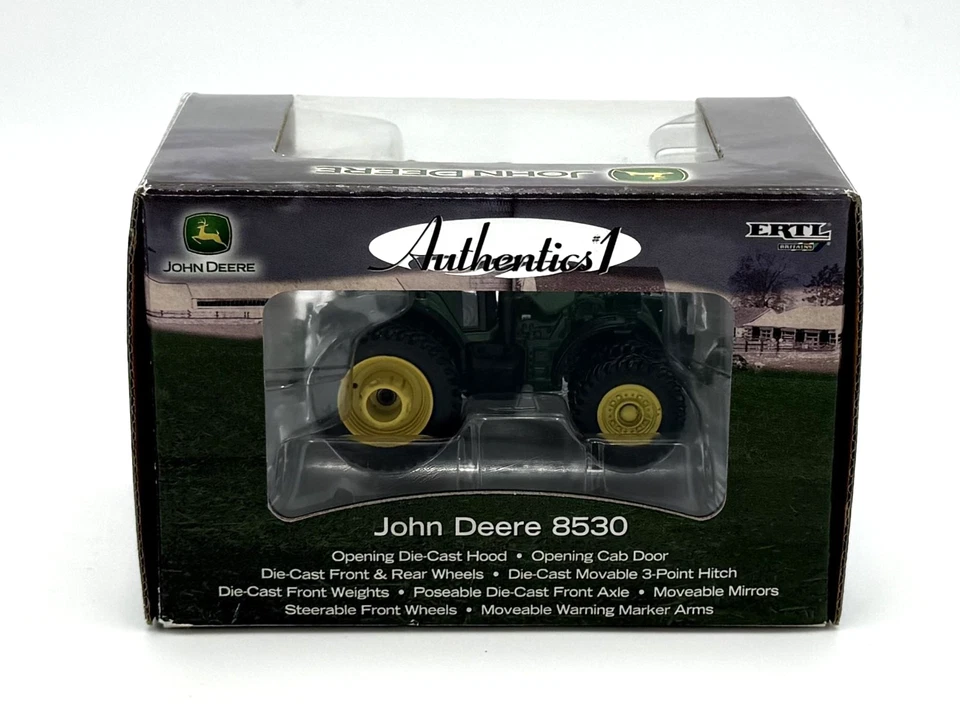ERTL - Authentics #1 - John Deere 8530 - 1:64 Scale #15769 (hood opened) - Image 4 of 4