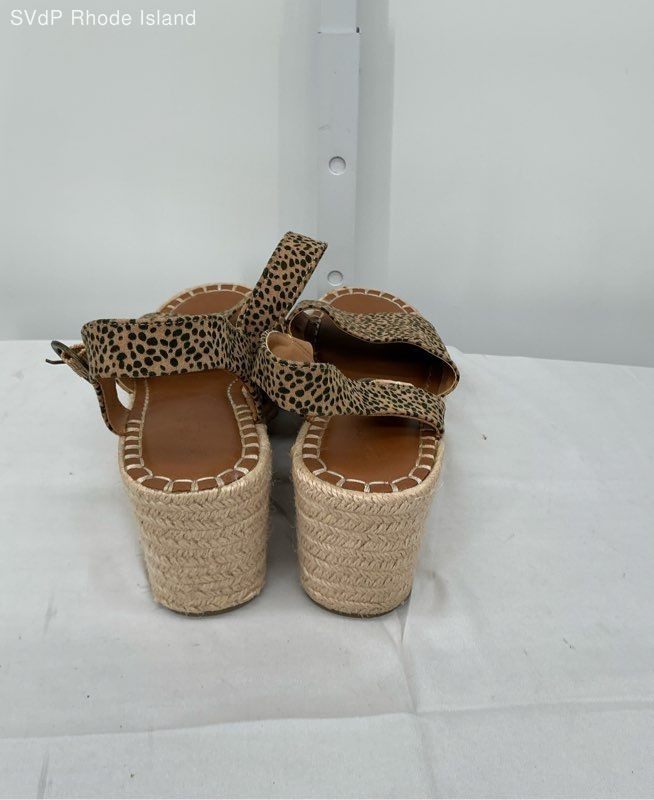 Universal Thread Leopard Chic Espadrille Wedge Sa… - image 3