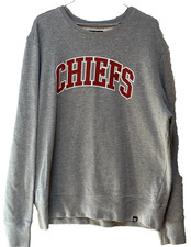 Kansas City Chiefs Gray '47 NFL Sweatshirt Size Men's XL Pre-Owned 3844