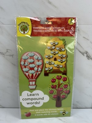 Teaching Tree Learn Compound Words Activity Kit  1st 2nd Grade Reading, Teacher