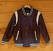 GAP Size 6 Boys Athletic Jacket- Navy Blue