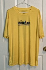 Viewsport Ironman World Championship Shirt Unisex 2XL Kona Hawaii Yellow Sports