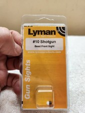 Lyman Products 10 Shotgun Bead Front Sight White Press-fit 3101009 Nos
