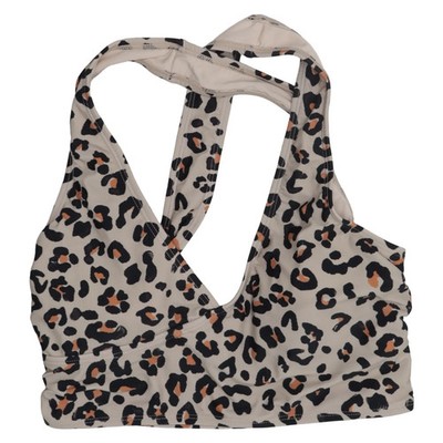 Cupshe, Sport-BH, Größe: M, Beige/Mehrfarbig, Elasthan/Polyamid/Polyester #jpO