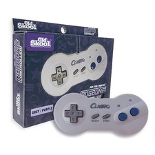 Dogbone Controller (Grey/Purple) for NES
