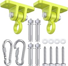 Swing Hangers for Wooden Sets Pack of 2 Heavy Duty Swingset Hardware with Lockin