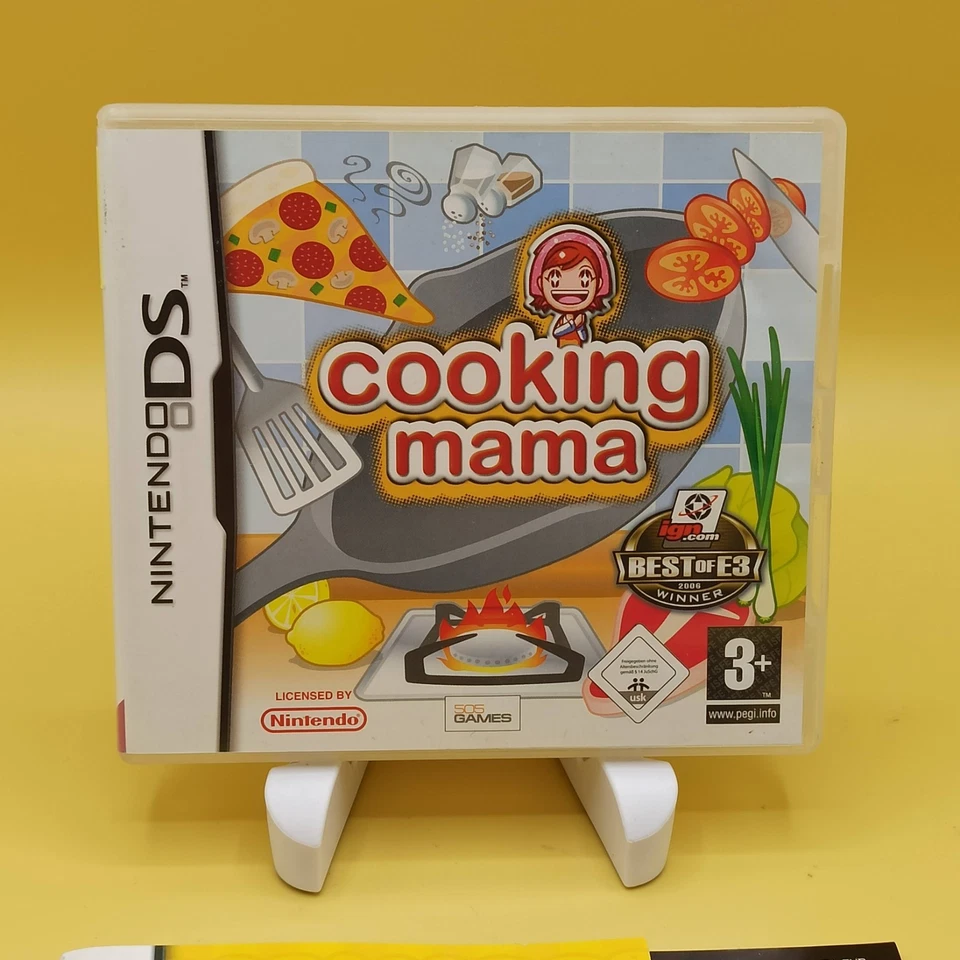 Cooking Mama Nintendo DS PAL ITA COMPLETO Manuale Incluso Edizione EUR - Immagine 2 di 4