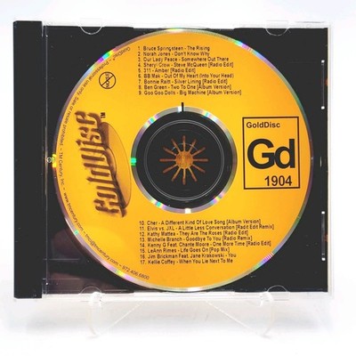#1904 TM Century GoldDisc Radio CD Springsteen 311 Goo Goo Cher Elvis vs. JXL