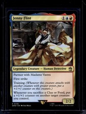 Jenny Flint 0136 Non Foil Rare Doctor Who Commander MTG LP