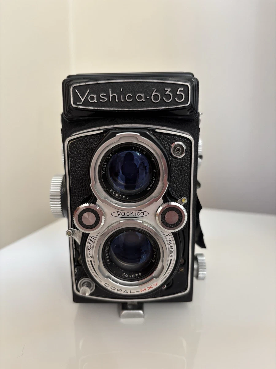希少品 yashica-635 ヤシカ 二眼レフカメラ 昭和レトロ アンティーク MJ;i : Howto CAMERA/ヤシカ635
