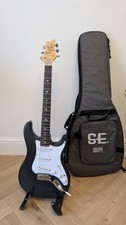 PRS SE Silver Sky Faded Black Tee With Mod's (Aged look, great finish)