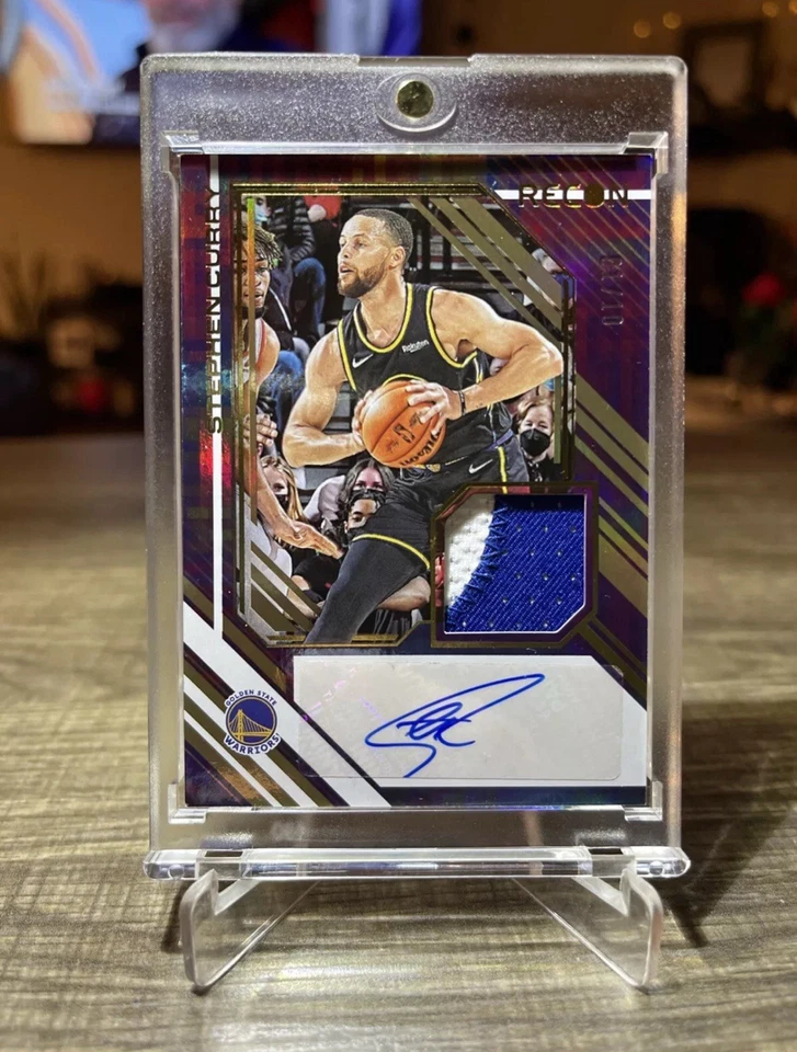 🔥2021 Recon -curry Jersey Autographs /10 1st On Print + JSA Autograph Jersey - Image 3 of 4