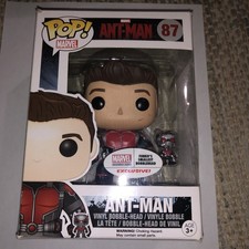 Funko Pop! Marvel Collector Corps - #87 Ant-Man Exclusive Paul Rudd signed JSA 