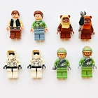 LEGO Star Wars: 8 perfect minifigs from LEGO 8038 Endor inc Ewoks, Leia (sw0235)