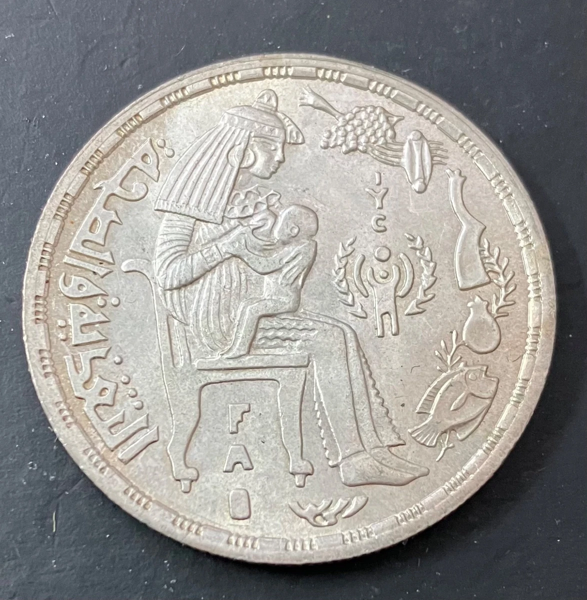 1 磅银色埃及硬币| eBay
