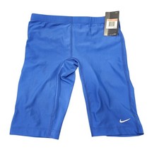 Nike Swim Men s Jammer Shorts Blue Training Swimsuit Size 34 NESS8110-494 New
