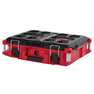 Milwaukee Tool 48-22-8424 Packout Tool Box, Black/Red, 22 In W X 16-1/4 In D X