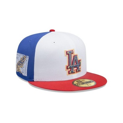 New Era 59FIFTY City Elements Panama Los Angeles Dodgers White Red Blue 14751987