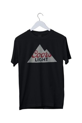 Coors Light Rocky Mountain Logo Graphic Print T-Shirt Herren S M L XL 2 3 4 XL  