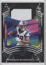 2021 Panini Black Futuristic Emerald 16/25 Terrace Marshall Jr #F-TM 1p5
