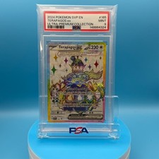 2024 Pokemon SVP Terapagos ex #165 Black Star Promo PSA 9 Card