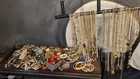 Large Lot Of Vintage  Costume/Fashion Jewelry. Some Signed. Ready To Wear/Sell.