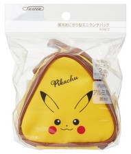 Bolsa de almuerzo tipo bola de arroz Skater Keep Cold Pokemon Pikachu Face 23 KONC2