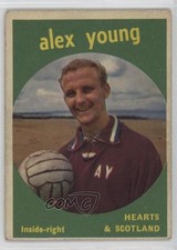 1960-61 A&BC Footballers Alex Young #39 0cp0