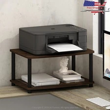 Multipurpose Printer Stand Storage Shelf Organizer Space Saving Desktop Display