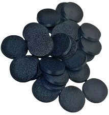 Pack of 50 25mm Round Bases Plastic Bases Warhammer W40K Wargame