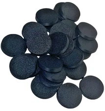 Pack of 50 25mm Round Bases Plastic Bases Warhammer  W40K Wargame