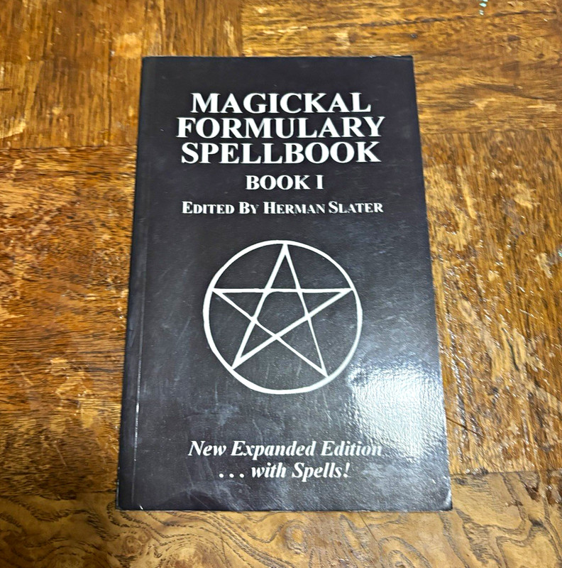 Magickal Formulary Spellbook Book I New Expanded Ed. Wicca/Paganism ISBN