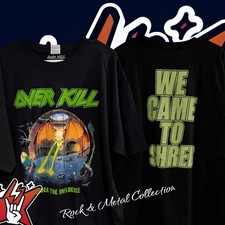 Camiseta Overkill Nueva Manga Corta y Larga Anthrax Slayer Exodus Metallica