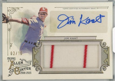2025 TOPPS ALLEN&GINTER Jim Kaat AUTO&Jersey【02/10】 Chicago White Sox
