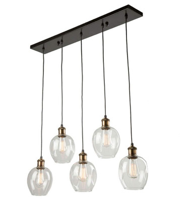 Artcraft Lighting AC10735VB Contemporary Modern Five Light Island Pendant
