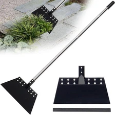 Garden Flat Shovel 65in Floor Scraper Long Handle Heavy Duty Cleaning Shovel